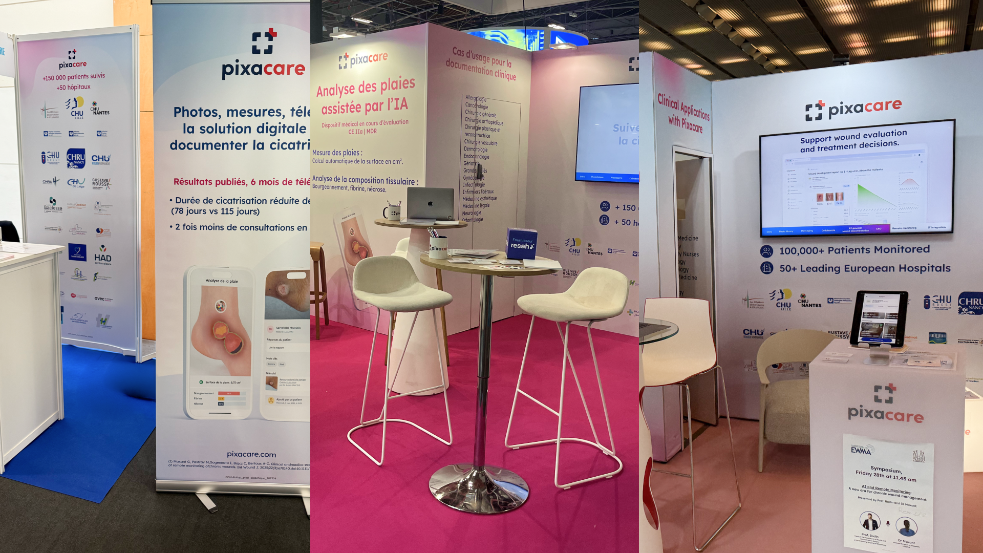 Pixacare — Stand congrès